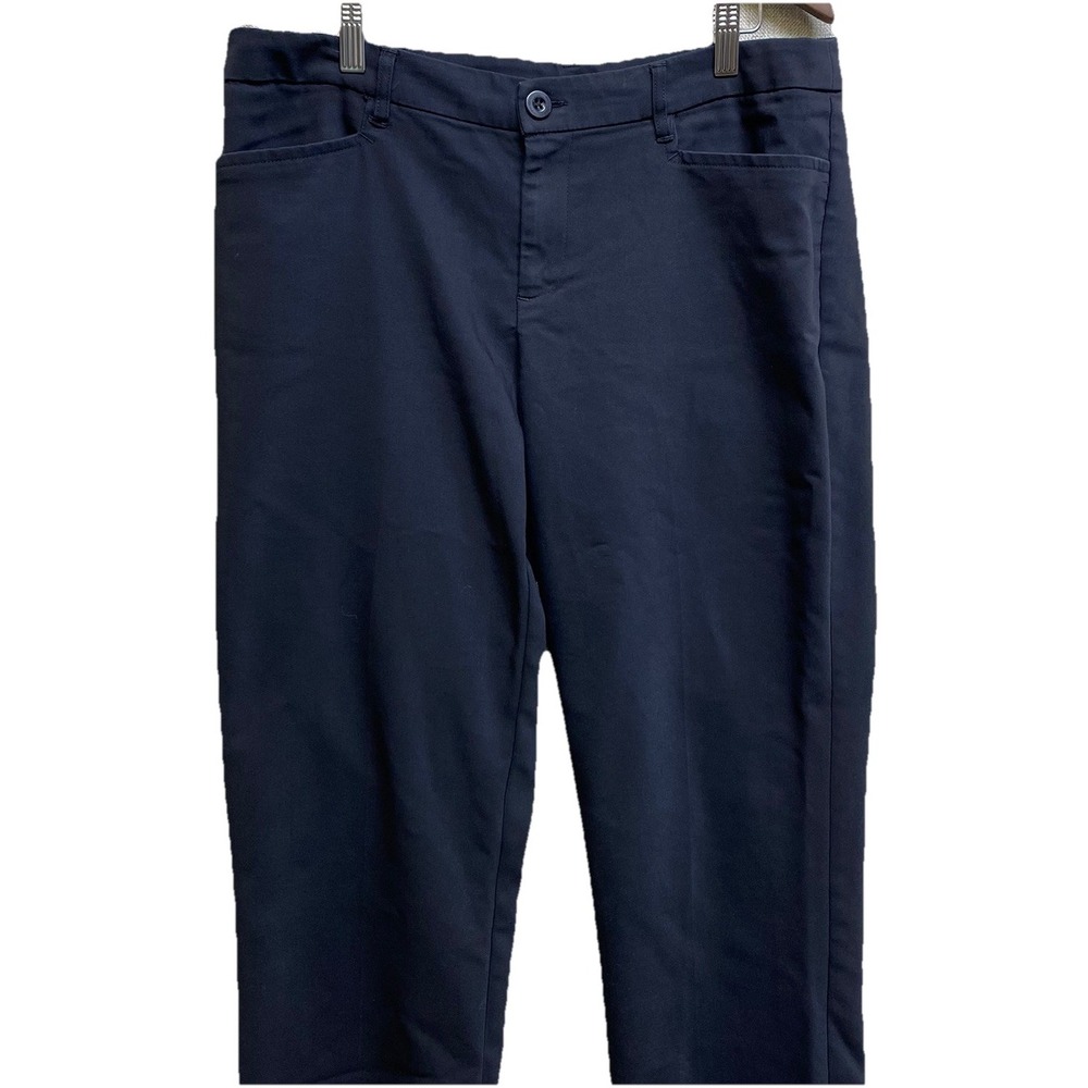 Christopher & Banks Women's 10 Long‎ Black Stretch Dress Pants Trousers